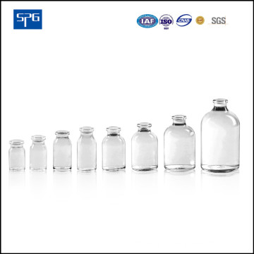 Flacon transparent Injection moulée pour industrie pharmaceutique